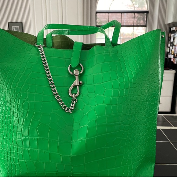 Lou Croc Embossed Leather Large tote by Rebecca Minkoff - Picture 3 of 5